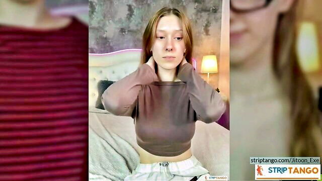 real amateur, roleplay, housewife - jitoon_exe stripTango show