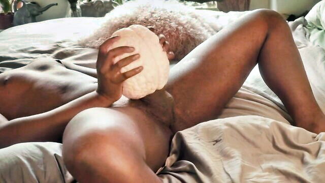 cumshot, big cock, amateur - mindfuck 5000 onahole review