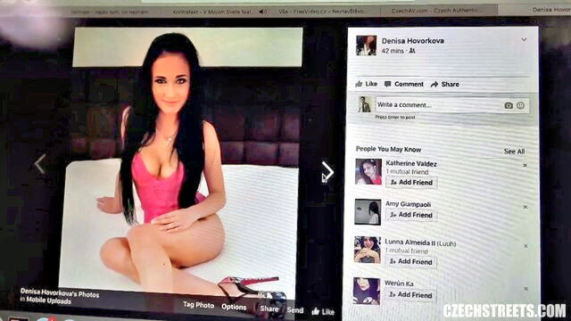 big natural tits, amateurs, denisa - czech streets 100 denisa