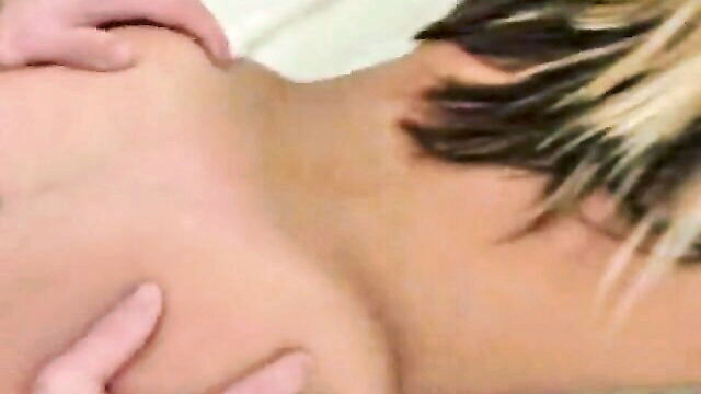 piercing dirty blonde riding hard