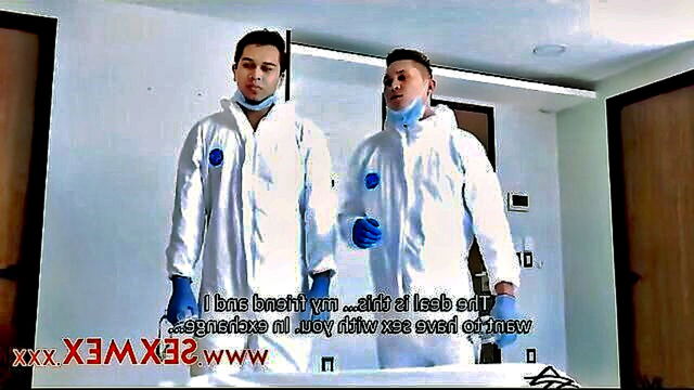 step mom and sons anal adventure in quarantine