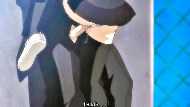 japanese, hentai, hentai 2d - japanese manga companion helps with a handjob
