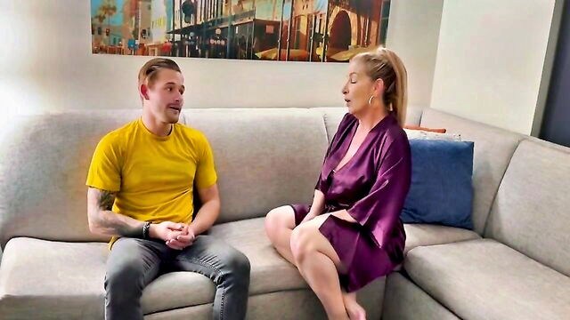 big dick, big ass, big tits - hot cougar babe naked