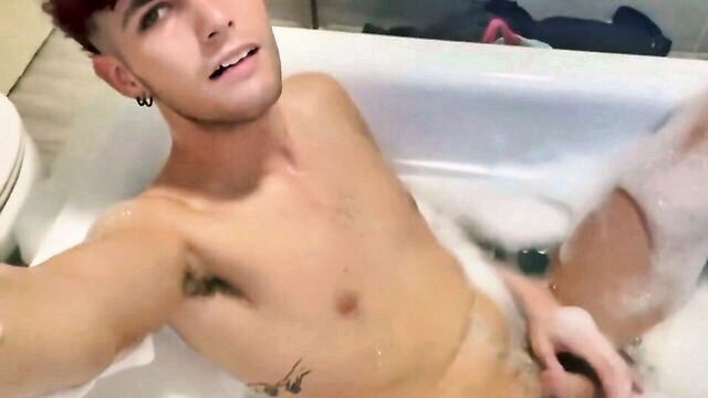 fetish, amateur, big cock - washroom jock vid