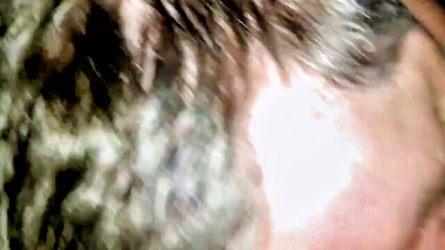 daddy, amateur, blowjob - sucking harley cock 2