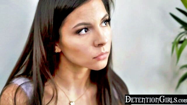 brunette, detentiongirls, babe - detentiongirls cosplay sex