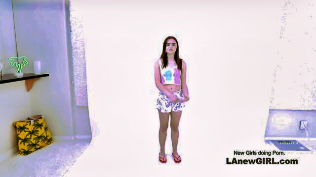 hot brunette, front camera, girlongirl - petite brunette lesbian sex