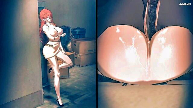 tentai, tarja (final fantasy), hoodie - himeko x mob 2 xxx