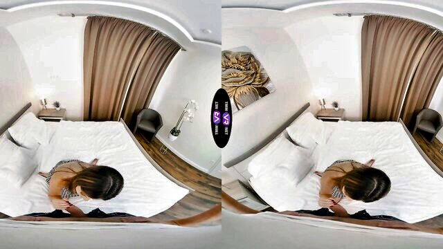 reality sex, virtual reality, hot teen - virtual reality peaches pov sex