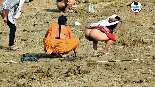 bath, nude, bathing - aunty pissing outdoor video