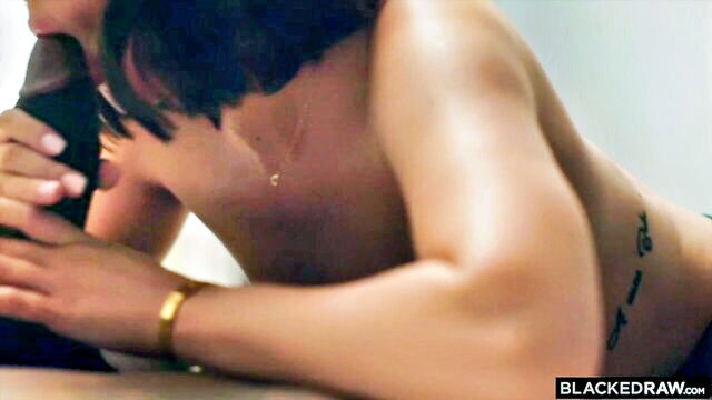 shaved, lingerie, kissing - black woman gets payback for cheating boyfriend