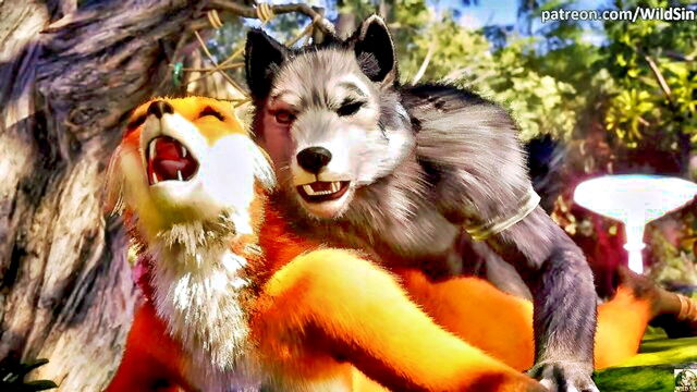 saeko mukouda (yakuza), jane doe (zenless zone zero), twilek - werewolf fox girl forest fuck