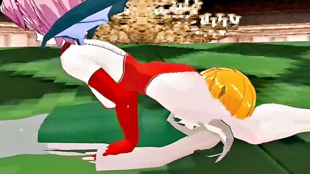 anime, kink, butt - MMD逆リョナSP2 kink ASS