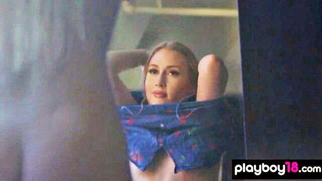 emma starletto - blonde teen fingered