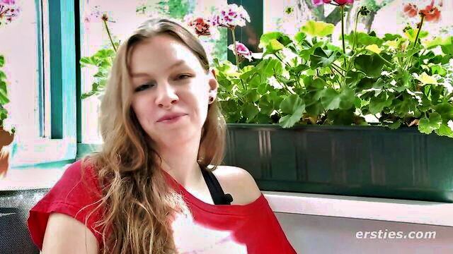 ersties, solo girl, german - ersties matilda nylon stockings