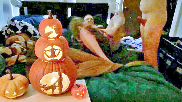 big tits, anal, amateur - halloween 2025 video