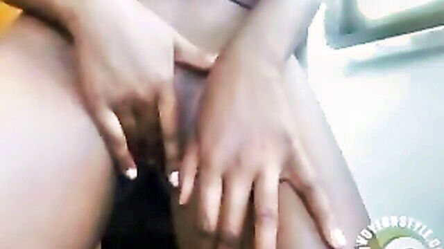 girl, black, masturbating - black teen squirting pussy