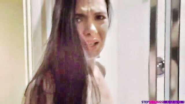 Marley Brinx - ride brother\s cock better than toy