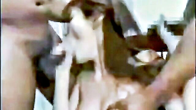 amateur japanese beauty hooked up with multiple men in a wild gangbang : Bang