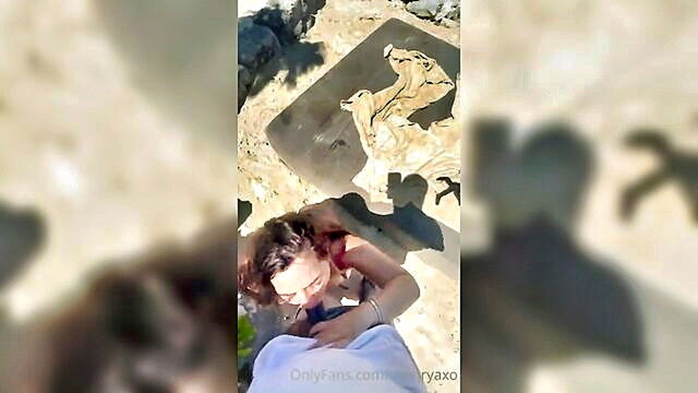 interracial, big cock, milf - a social media star engages in steamy interracial beach encounter with a black man amidst the mountains the woman known for her insatiable appetite exhibits wild passion for ebony men and showcases impressive erotic skills