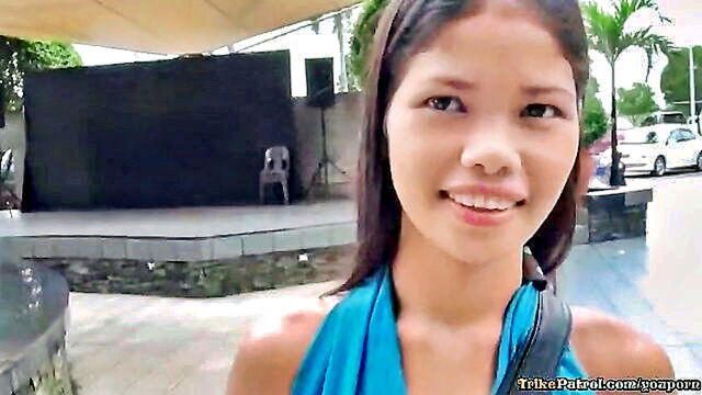 anal, asian, small tits - a filipino teenager gets penetrated and filled with semen by a caucasian man