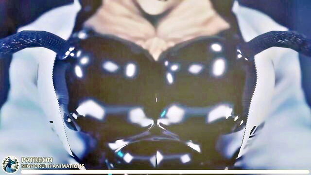 big cock, muscle, animation - maximum horny animation