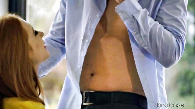 athletic, big tits, big dick - redhead milf quickie