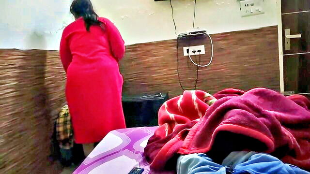 shaved, mom, hardcore - indian stepson penis shave