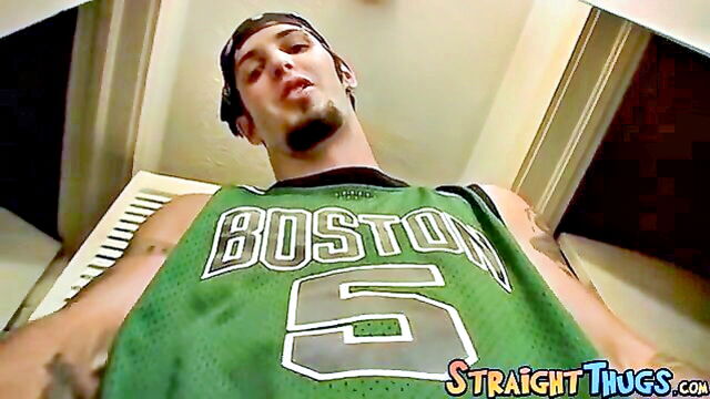 straightthugs, masturbation, straight - straight tattooed jerk off