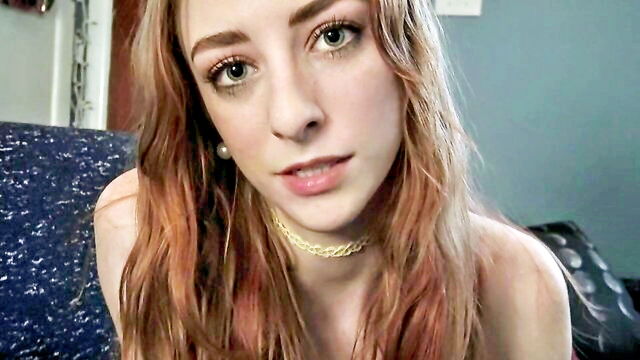 amateur, pov porn, homemade - dildo sucking lil purrmaid