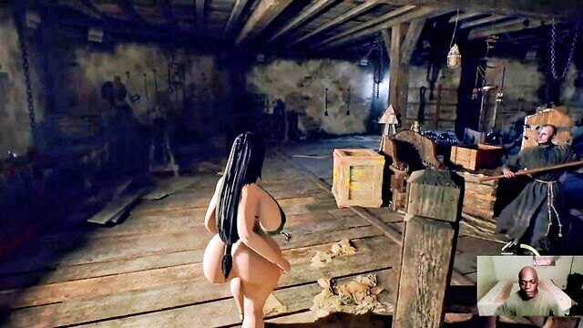 big tits, ebony, big cock - teach porn beauty bang