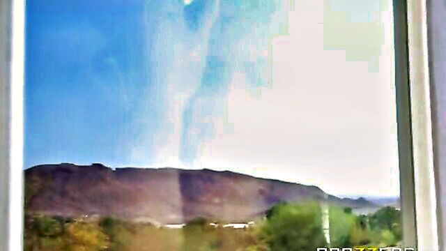 woman fucking by the window : Mommy Got Boobs