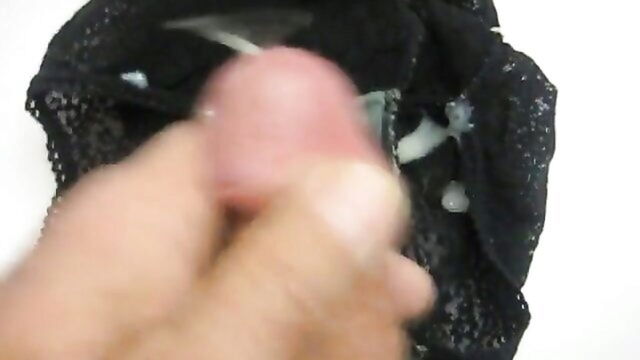 horny, cumming, panties - cum on panties delivery