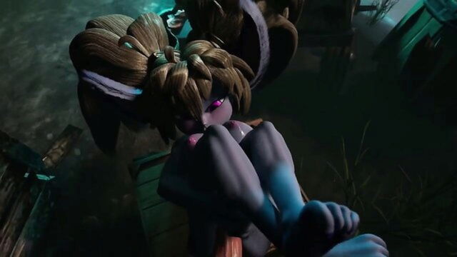 yordle (species), blowjob, blowjob face - big areola yordle compile