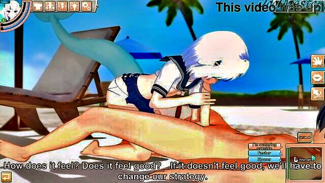 gura, hentai game, cartoon - gawr gura sex scene