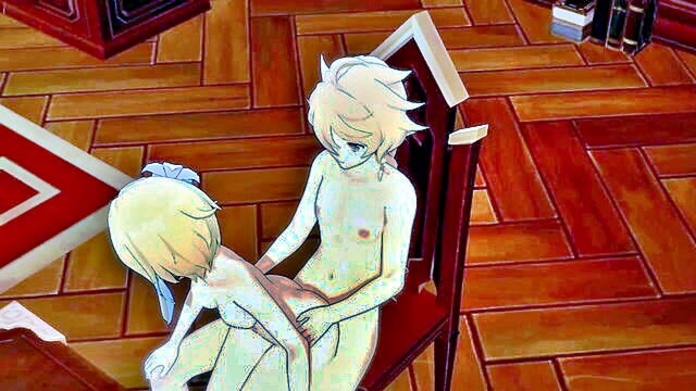 genshin impact aether lamine hentai