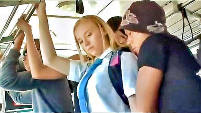 Tracey Sweet - japanese bus encounter with tracey sweet and chikan