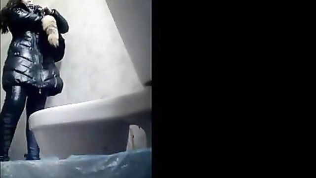 spying, russian, girls - russian girls hidden cam poop