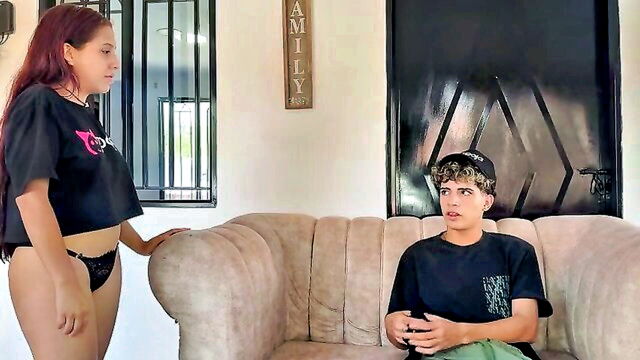 kathysexxx, kenaysexxx - stepbrother caught sniffing stepsister&39s panties