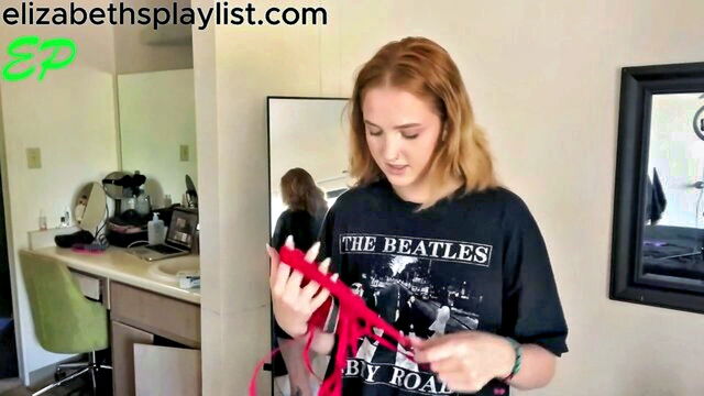 blonde, amateur, redhead - redhead try on haul