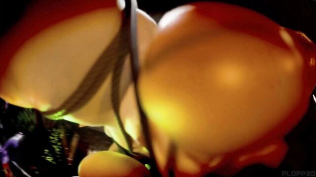 bela dimitrescu (resident evil), orgy, super mario bros - trick and treat tracer threesome