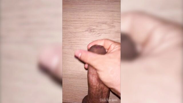 big cock, cumshot, amateur - office jerk off video