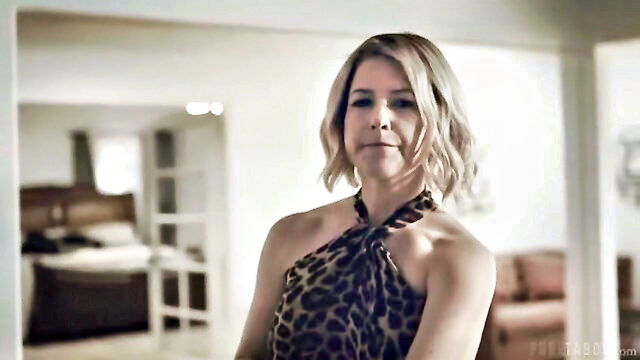 steamy stepmom helps injured son