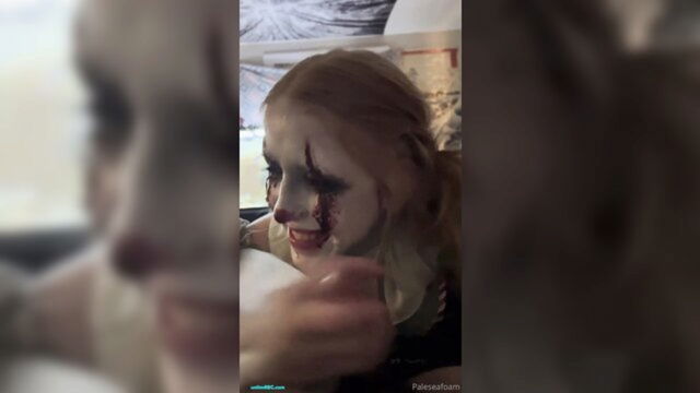 paleseafoam - paleseafoam halloween blowjob