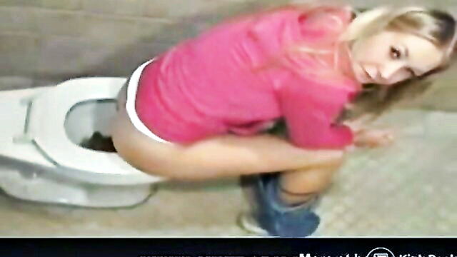 scat girl shits hot