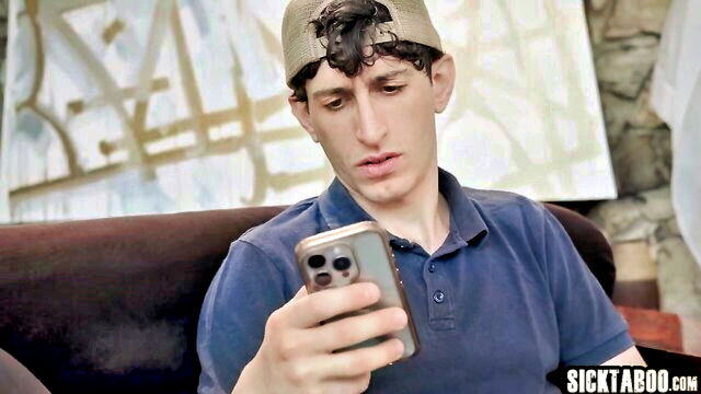 lauren phillips - stepmom caught stepson jerking off