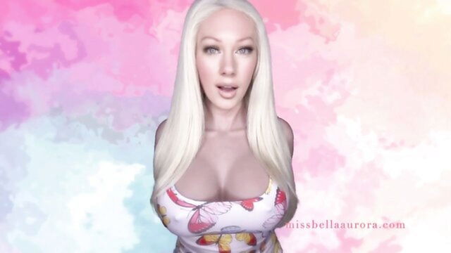 cei, joi, femdom - bella aurora fetish joi