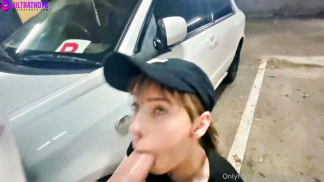 snow bunni - snow bunni parking lot sextape