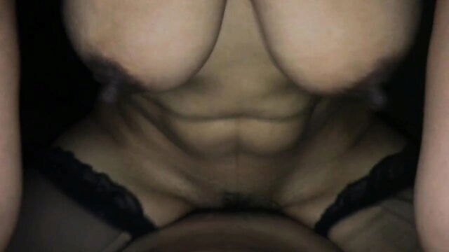 mom, asian, big boobs - thai milf rides dick