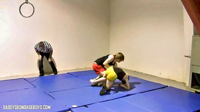 adam clark, daddysbondageboys, lester braxston - wrestling coach xxx